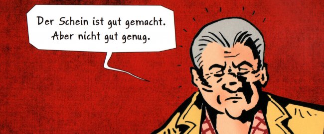 Der Lernkrimi-Comic "Tödliches Geheimnis"