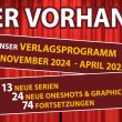 Der Vorhang wurde gelüftet - Splitter: Das Herbst-/Winterprogramm 2024/25